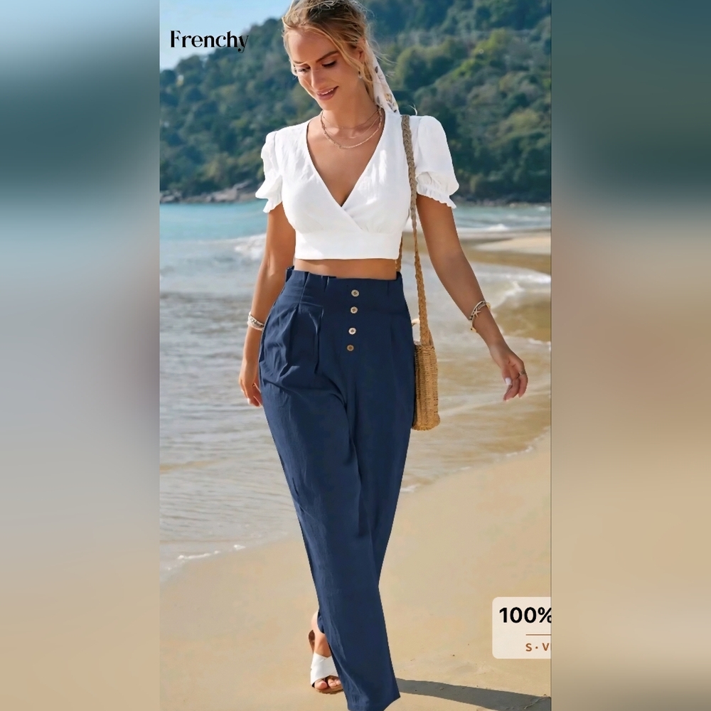 High Waist Slacks